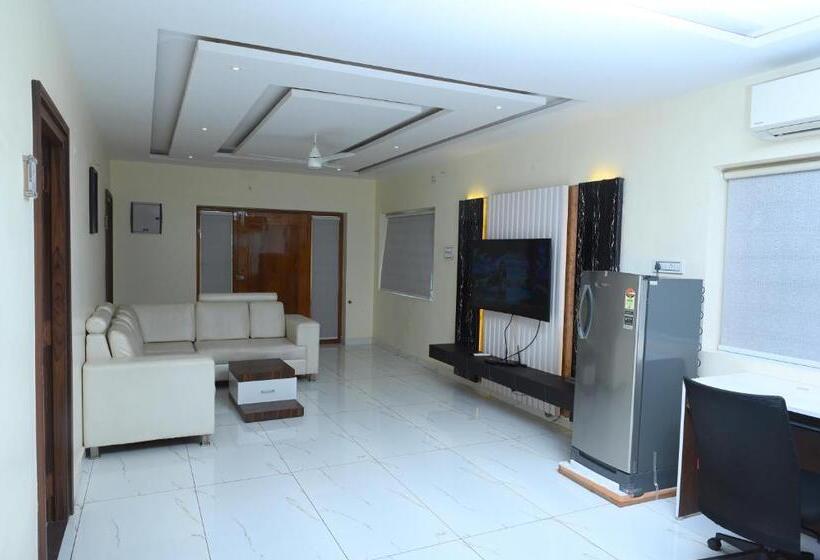 1침실 빌라 정원 전망, The Butterfly Luxury Serviced Apartments