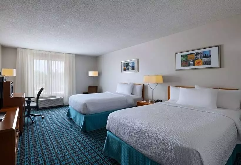 اتاق استاندارد با 2 تخت دوبل, Fairfield Inn And Suites By Marriott Mcallen