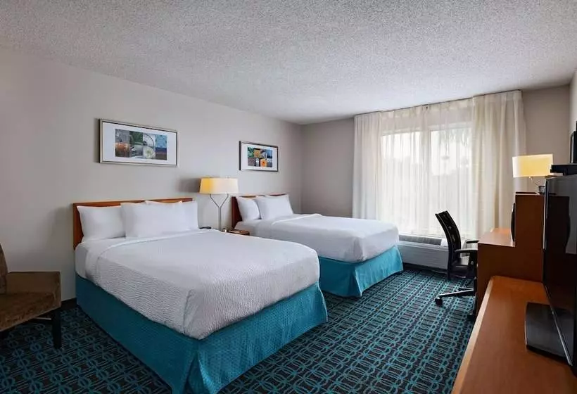 اتاق استاندارد با 2 تخت دوبل, Fairfield Inn And Suites By Marriott Mcallen