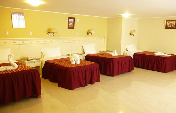 اتاق استاندارد چهار تخته, San Martín