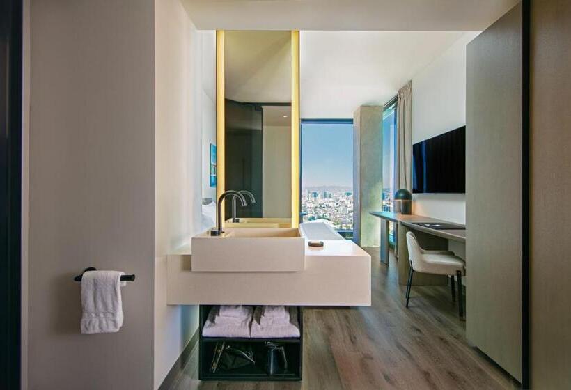 带大床的标准间, Ac Hotel By Marriott Downtown Los Angeles