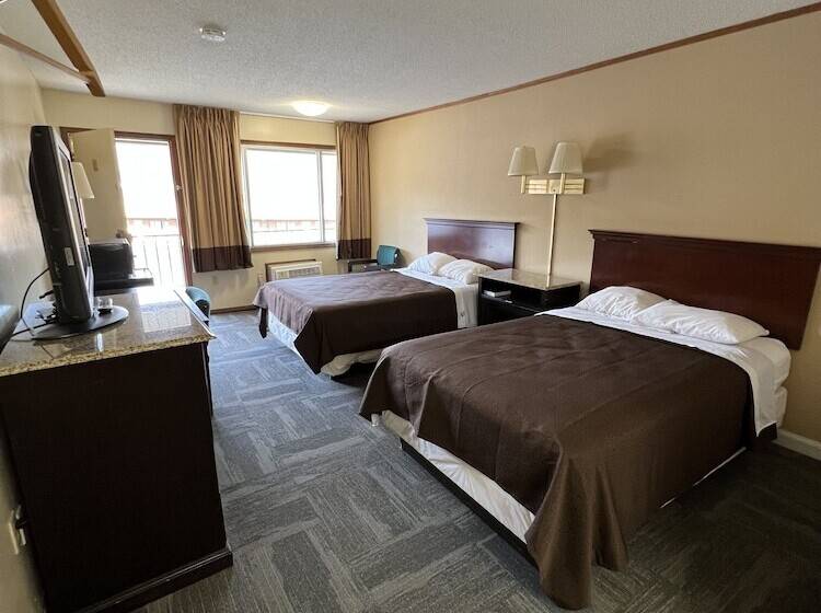 غرفه قياسيه سريرين مزدوجين, Green Valley Motel Winston Salem