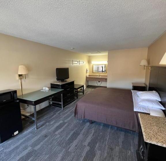 غرفة قياسية سرير كينج, Green Valley Motel Winston Salem