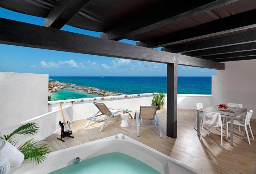 キングサイズベッドのデラックスルーム, Hard Rock Hotel Riviera Maya   All Inclusive