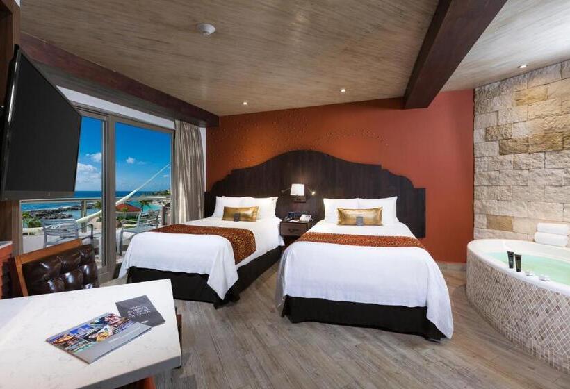 景色の見えるデラックスルーム, Hard Rock Hotel Riviera Maya   All Inclusive