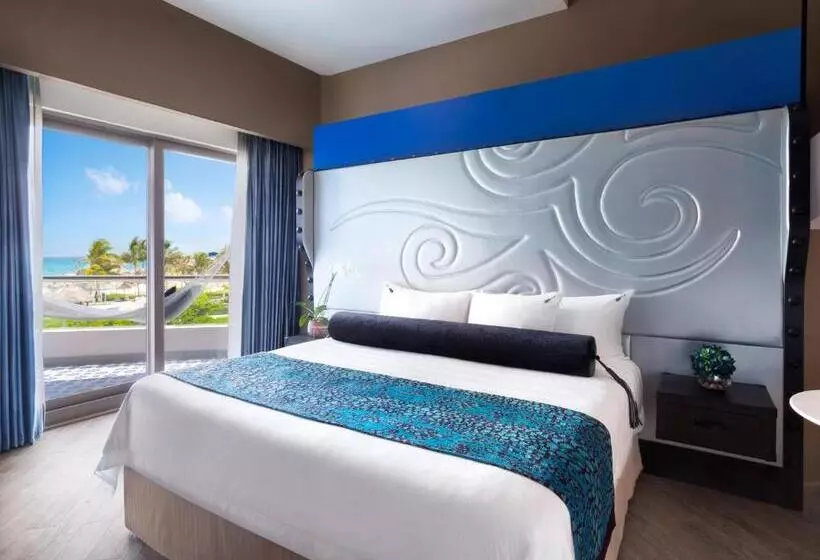 キングサイズベッドのデラックスルーム, Hard Rock Hotel Riviera Maya   All Inclusive