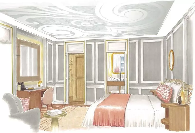 クラシックルーム, Hôtel Les Lumières   Relais & Châteaux