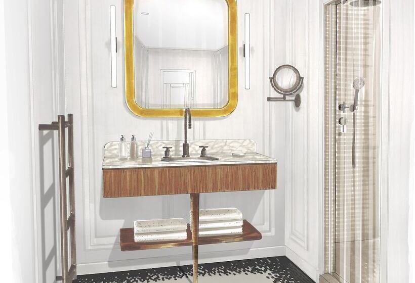 デラックスルーム, Hôtel Les Lumières   Relais & Châteaux