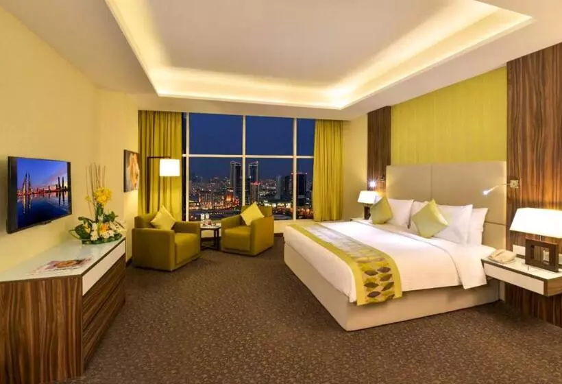 キングサイズベッドのデラックスルーム, Swiss Belhotel Seef Bahrain