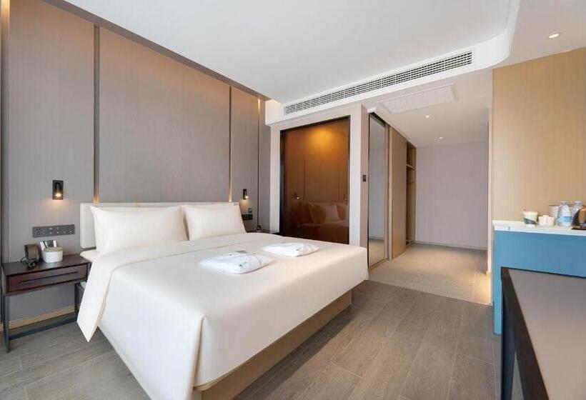 Номер Стандарт, Atour Hotel Xishuangbanna Jinghong Gaozhuang Starlight Night Market