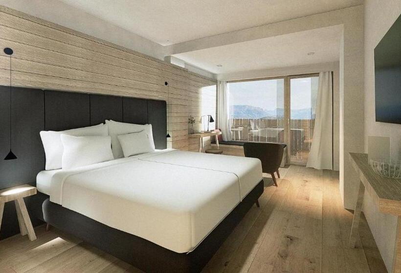 חדר סטנדרט נוף להרים, Granpanorama Hotel Stephanshof