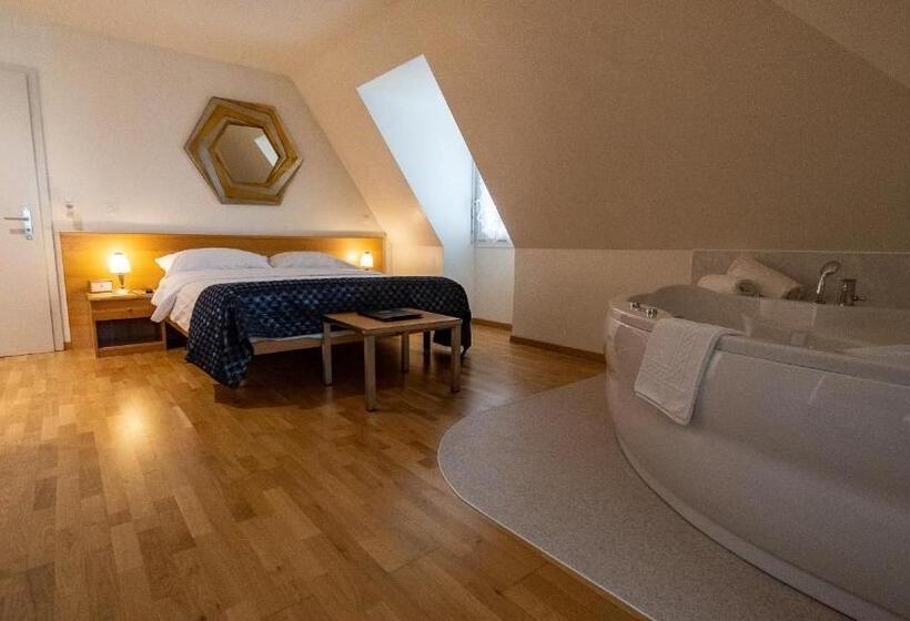 ハイドロマッサージバス付きジュニアスイート, Hôtel Du Cheval Blanc   City Center