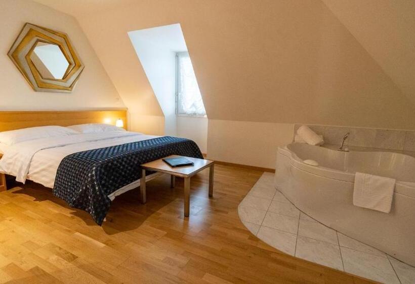 سوئیت جونیور با ماساژ آبی, Hôtel Du Cheval Blanc   City Center