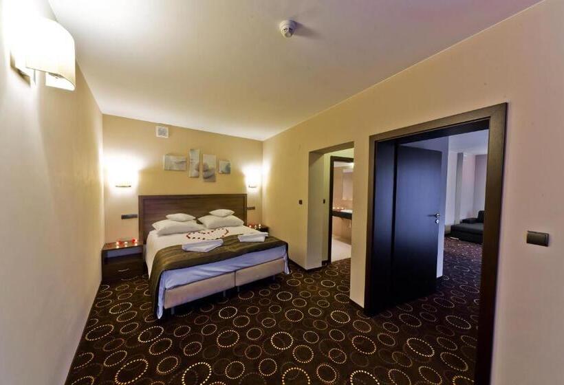 סוויטה עם מרפסת, Zimnik Luksus Natury Spa & Wellness