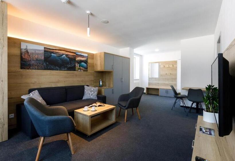 침실 1개 디럭스 아파트, Sporthotel Olympia