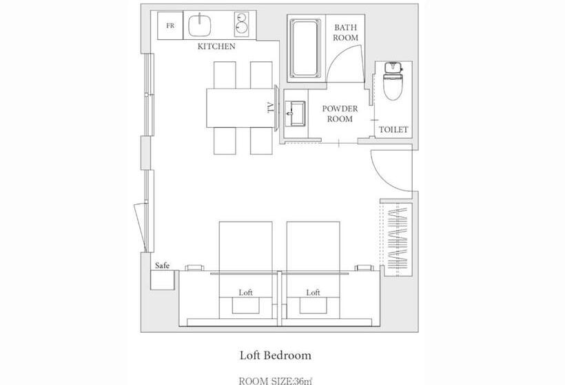 带1个卧室的公寓, Mimaru Osaka Namba Station