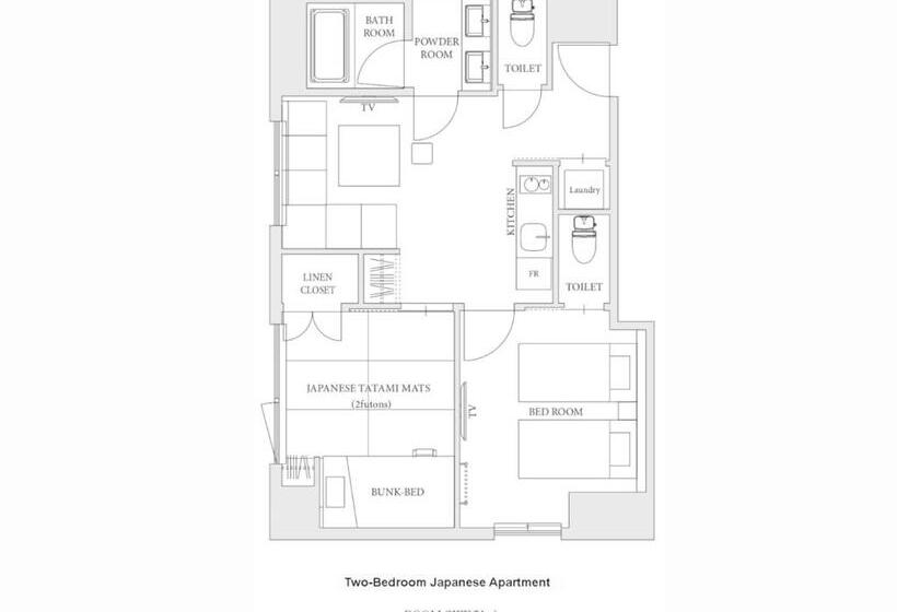 带2个卧室的公寓, Mimaru Osaka Namba Station