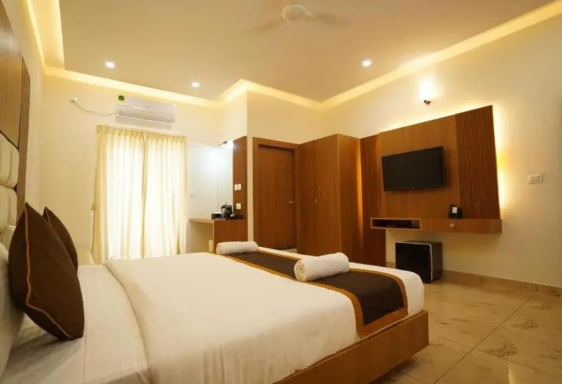 キングサイズベッドのスタンダードルーム, Sukhi A Luxury Stay Inn