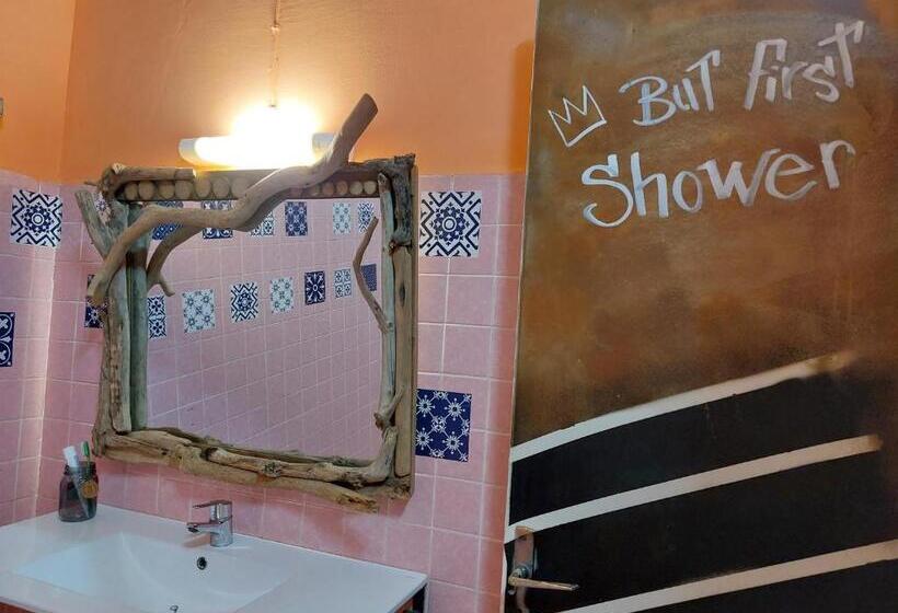 تختخواب در اتاق مشترک, The Green Hostel