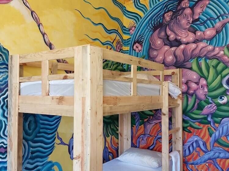 تختخواب در اتاق مشترک, The Green Hostel