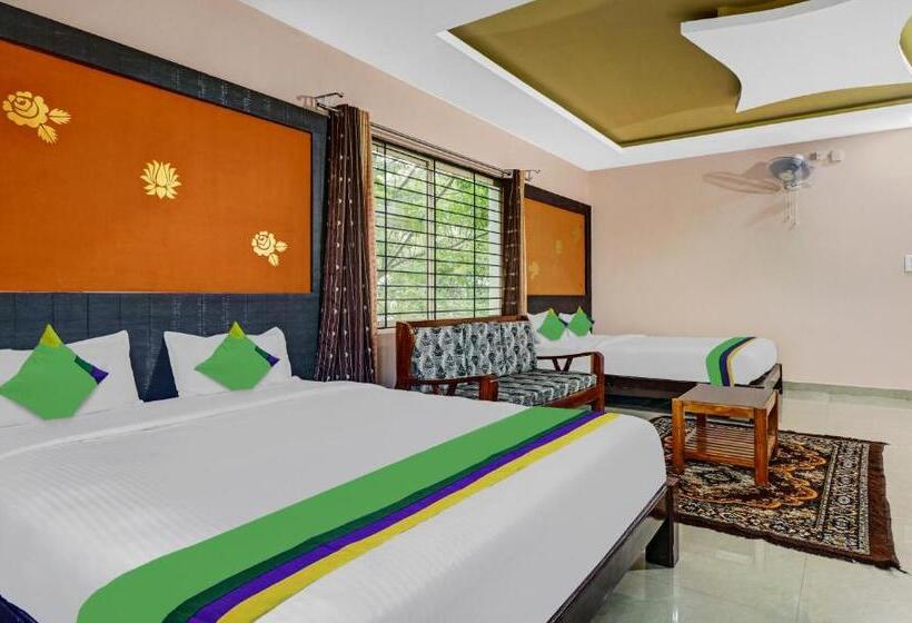 带大床的标准间, Grand Jp Inn Near 2 Km From Gundlupet Bus Stand