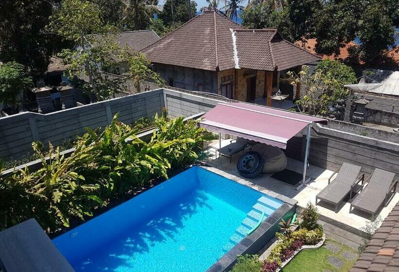 스탠다드 룸 풀장 전망, Vila Troja Kubu