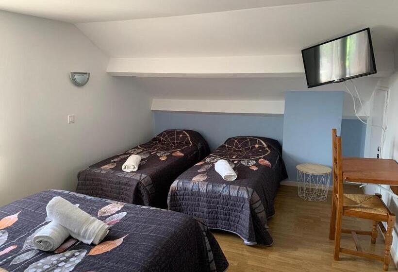 חדר סטנדרט לארבעה, Hôtel Le Bel Air