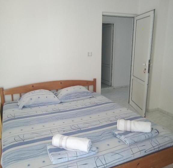 غرفة قياسية مع حمام خارجي, Despina