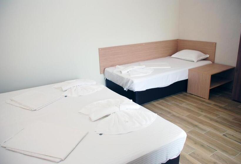 חדר סטנדרט לשלושה עם מרפסת, Altay Guest House