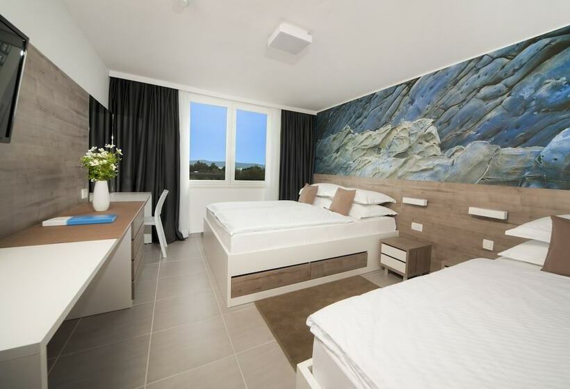 수피리어 룸 측면 바다 전망, Bluesun Hotel Neptun