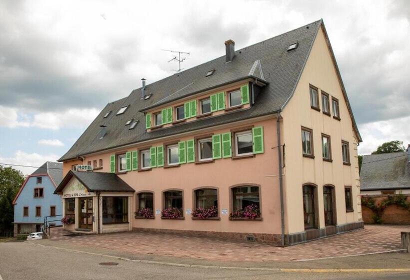 غرفة قياسية فردية, Hôtel Restaurant Et Spa Au Tilleul