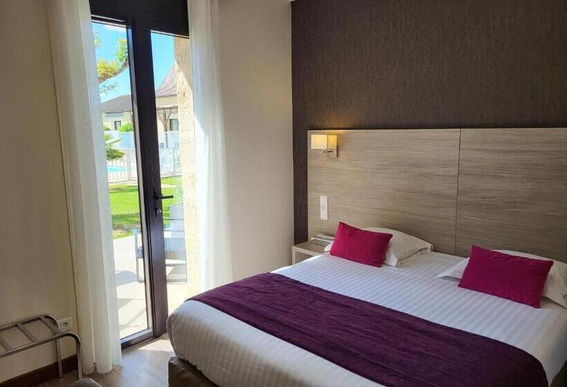 חדר סטנדרט עם טרסה, L'Oustal De Vézac