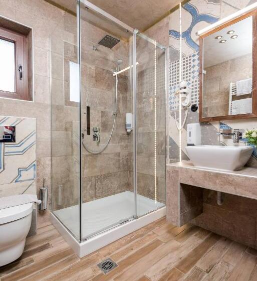 اتاق استاندارد با وان آب گرم, Tsikeli Boutique Hotel Meteora   Adults Friendly