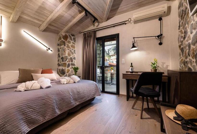 اتاق استاندارد با چشمانداز, Tsikeli Boutique Hotel Meteora   Adults Friendly