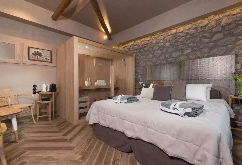 景色の見えるスイートルーム, Tsikeli Boutique Hotel Meteora   Adults Friendly