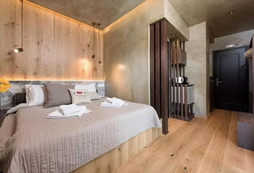 景色の見えるスーペリアルーム, Tsikeli Boutique Hotel Meteora   Adults Friendly