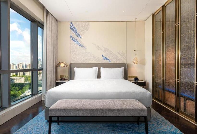 프리미엄 룸, Hualuxe Shanghai Changfeng Park, An Ihg