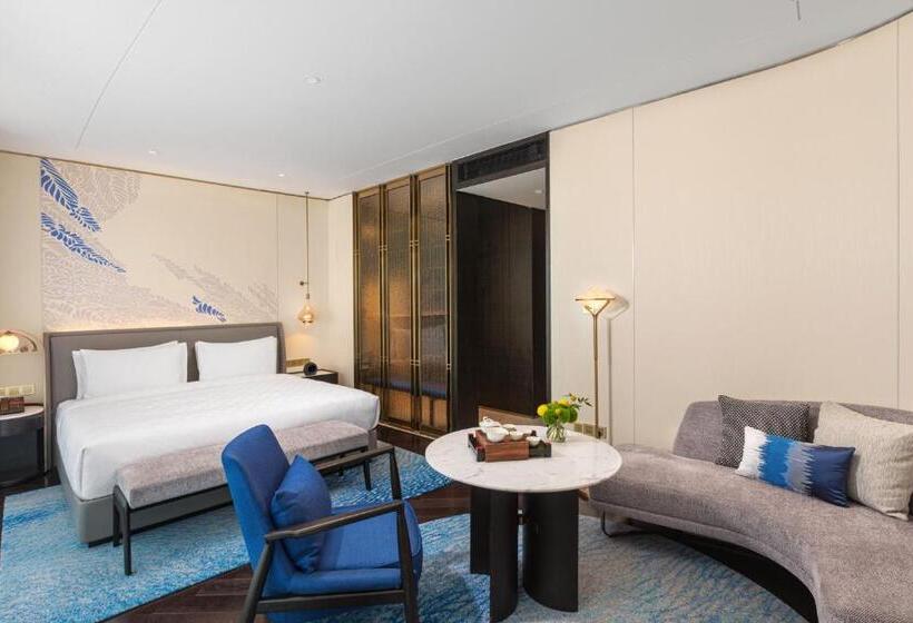 프리미엄 룸, Hualuxe Shanghai Changfeng Park, An Ihg