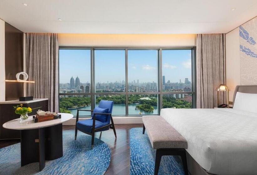 프리미엄 룸, Hualuxe Shanghai Changfeng Park, An Ihg