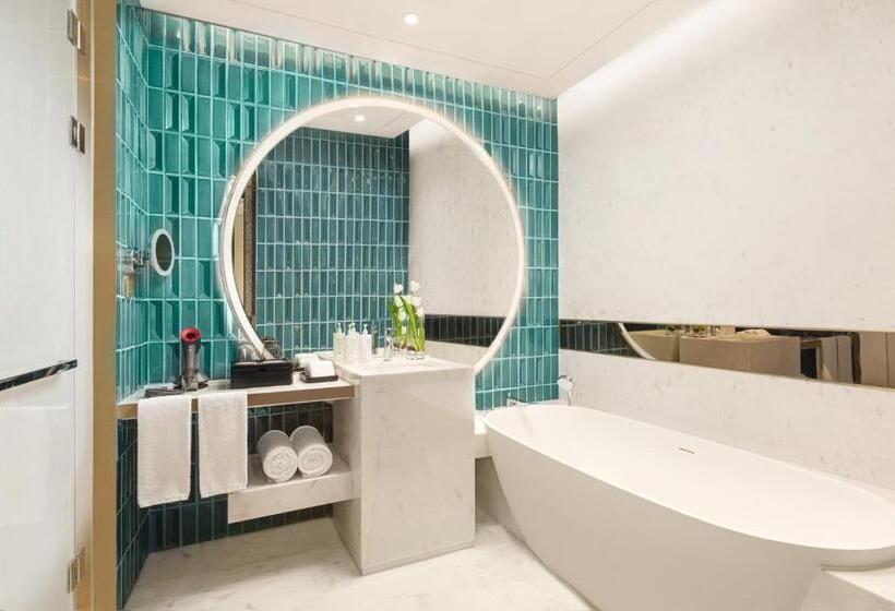 프리미엄 룸, Hualuxe Shanghai Changfeng Park, An Ihg