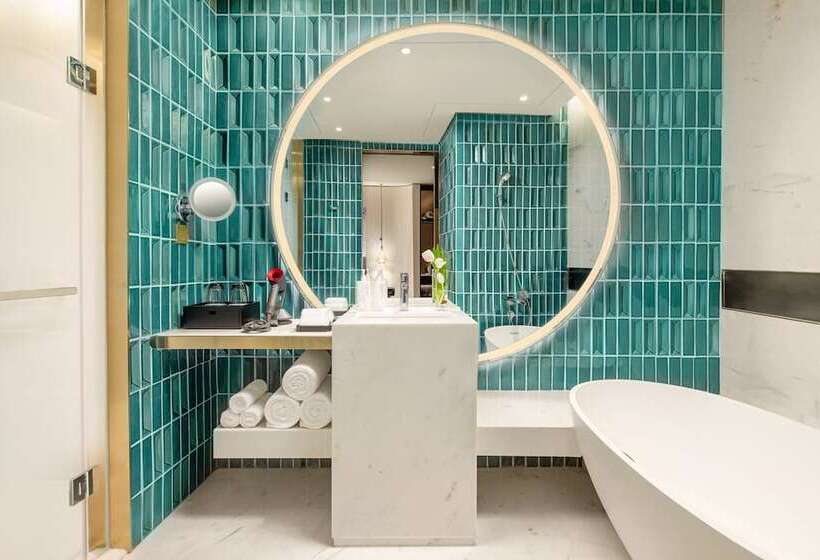 프리미엄 룸, Hualuxe Shanghai Changfeng Park, An Ihg