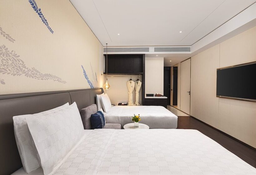 장애인을 위한 스탠다드 룸, Hualuxe Shanghai Changfeng Park, An Ihg