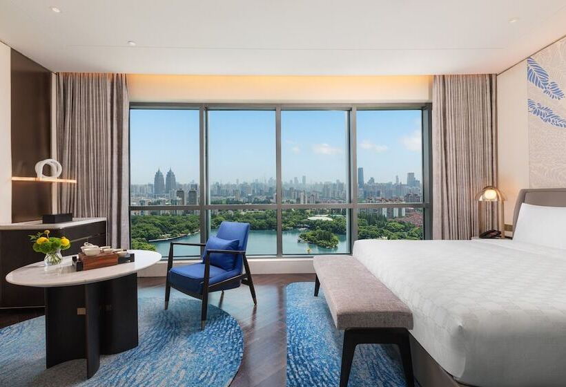 프리미엄 룸, Hualuxe Shanghai Changfeng Park, An Ihg