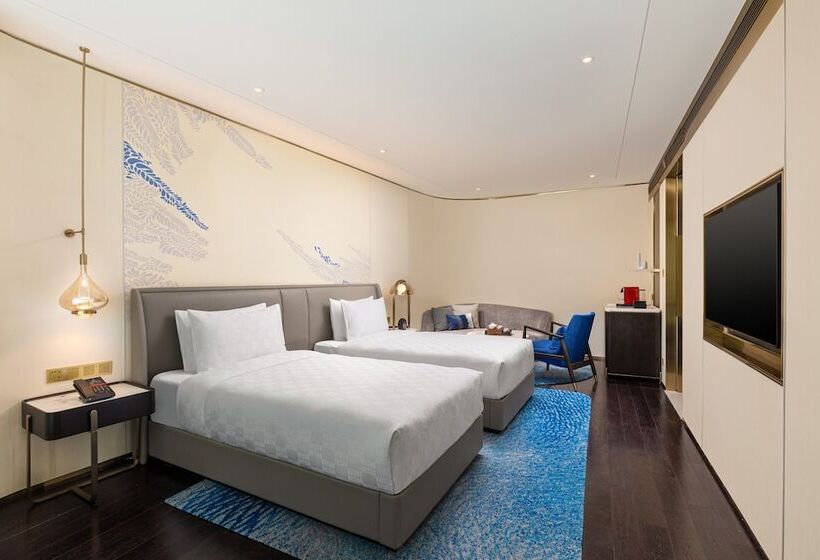 프리미엄 룸, Hualuxe Shanghai Changfeng Park, An Ihg