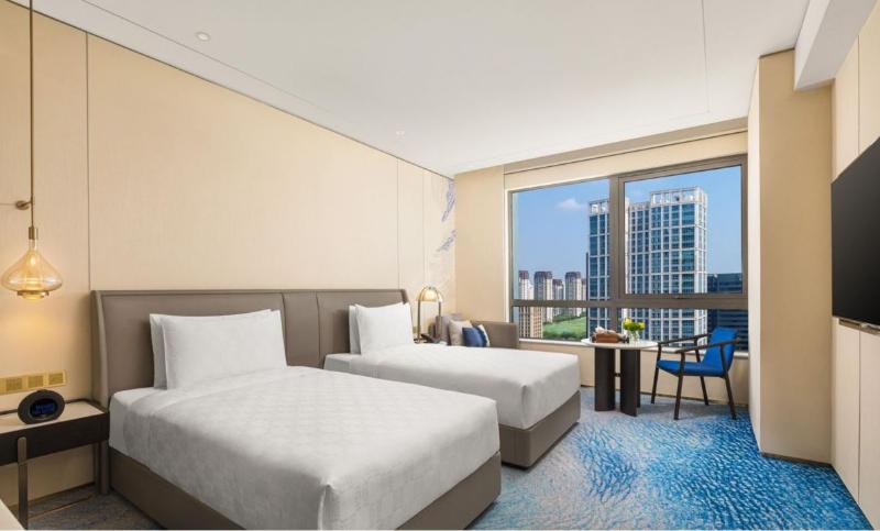 장애인을 위한 스탠다드 룸, Hualuxe Shanghai Changfeng Park, An Ihg