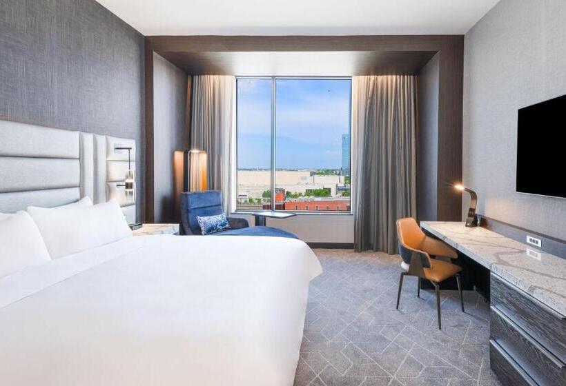 Номер Deluxe Кровать Кинг Вид на Город, Renaissance Oklahoma City Downtown Bricktown