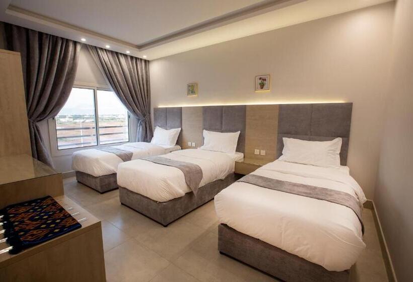 جناح مطلّ علي الحديقة, أحلى الأيام للوحدات الفندقية محايل عسير