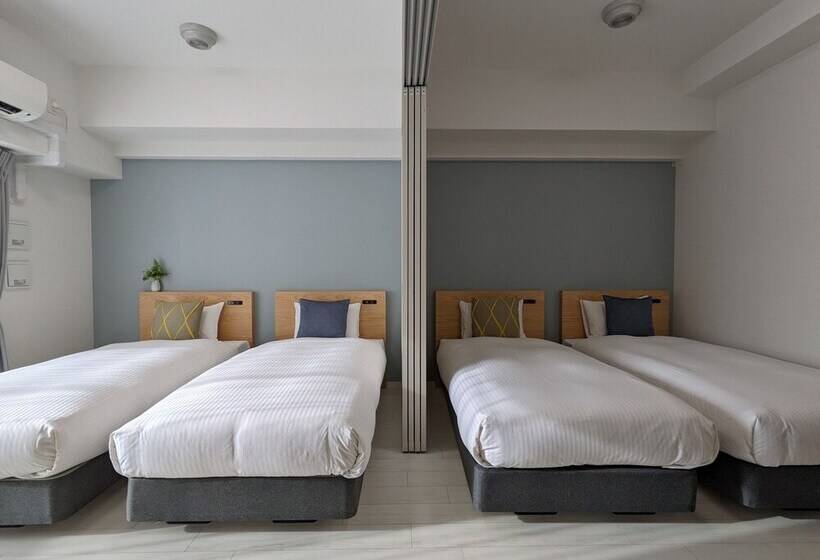 4인용 스탠다드 룸, Eslead Hotel Namba Daikokucho