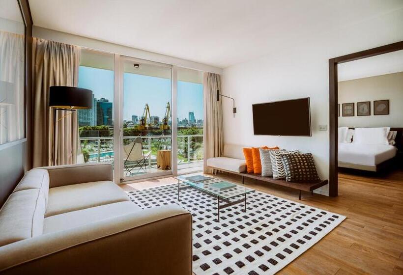 디럭스 스위트 킹 침대, Sls Buenos Aires Puerto Madero