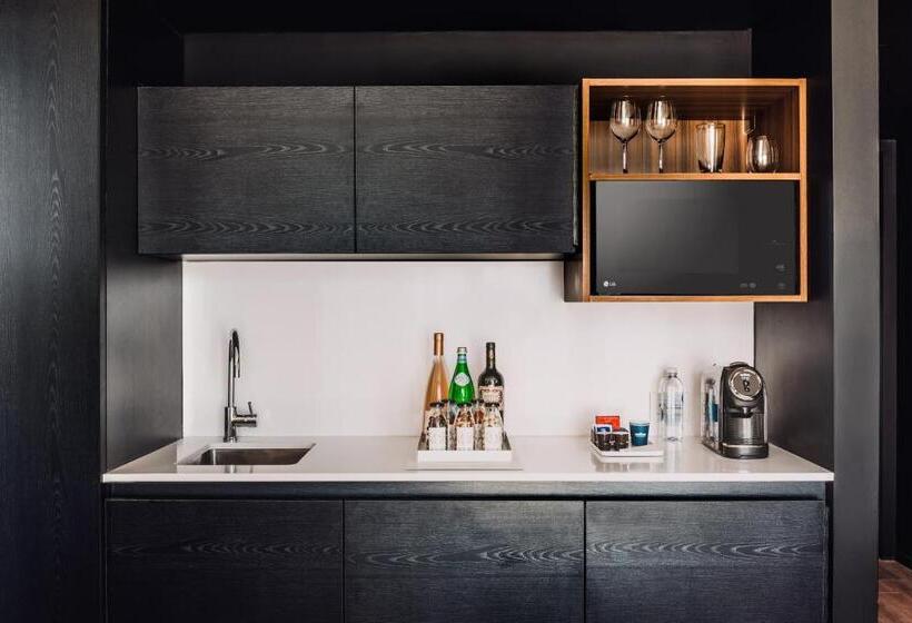 디럭스 스위트 킹 침대, Sls Buenos Aires Puerto Madero